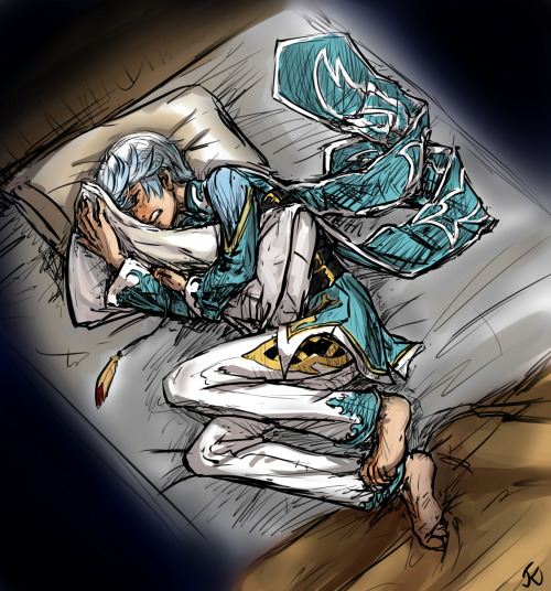 jeredu: I have so many sad headcanons that take place before the last epilogue…. Mikleo retur