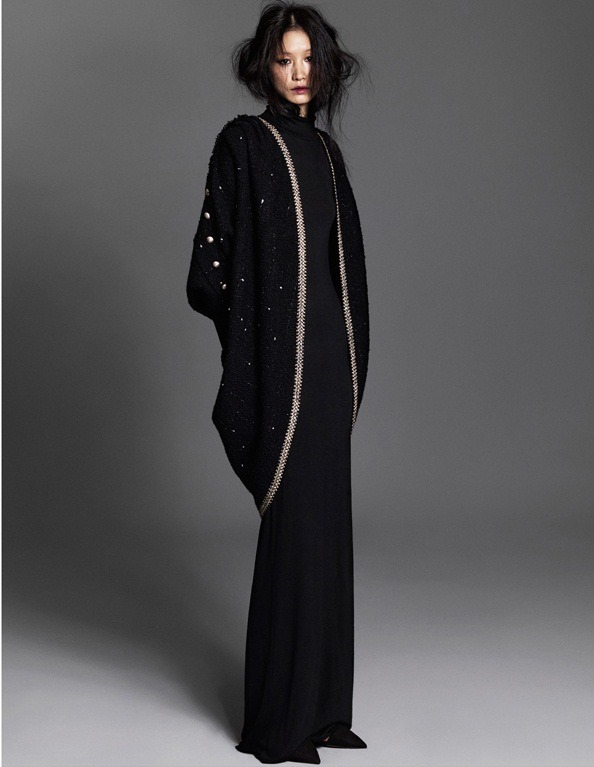 koreanmodel:  Sera Park by J. Dukhwa for Tiger in the Rain Fall 2014 