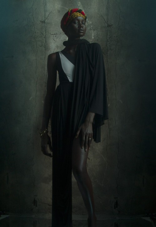 divalocity:  Worn With Confidence: Ataui Deng Photos Credit: Sabine Le Marchand.