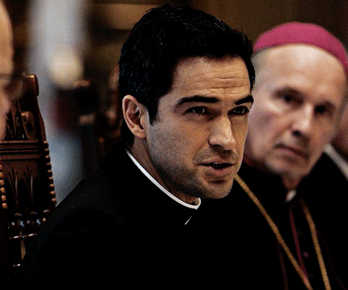 Alfonso Herrera As Father Tomas Ortega