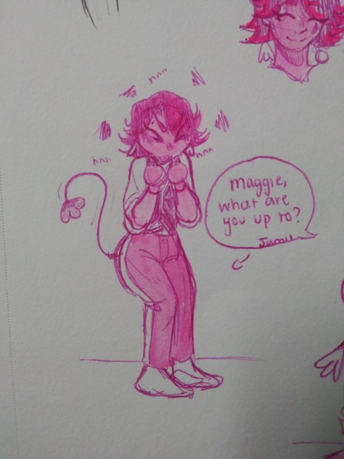 Don't Normally Post These But If Anyone Remember My Twst Scarabia Oc, Here Are Some Margarita Doodles~