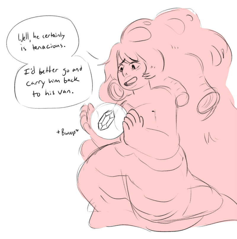 tryingmomentarily:  thinking about rose and corrupted/broken gems 