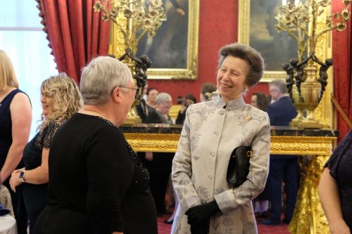 Yesterday at St James’s Palace, The Princess Royal hosted the annual @thenotforgotten Christmas Part