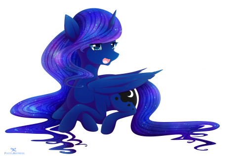 mlpfim-fanart:  pastelmistress:  An overdue Lulu drawing for those who like her! Woo space hair~  PastelMistress 