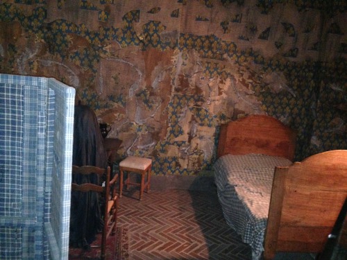 Reconstruction of Marie Antoinette’s cell in the Conciergerie, Paris.11/8 - 2015