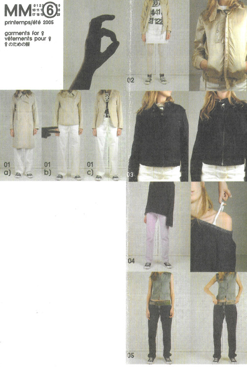 archive-pdf: Maison Margiela: MM6, Spring/Summer 2005.ARCHIVE.pdf: Maison Margiela ‘Cream Issu