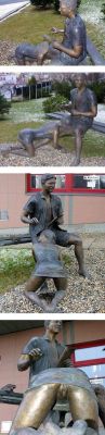 cts21:  My kinda statue… Funny, Quirky,