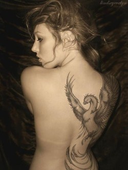 wildflowwaa:  Tattoolicious / Phoenix tattoo