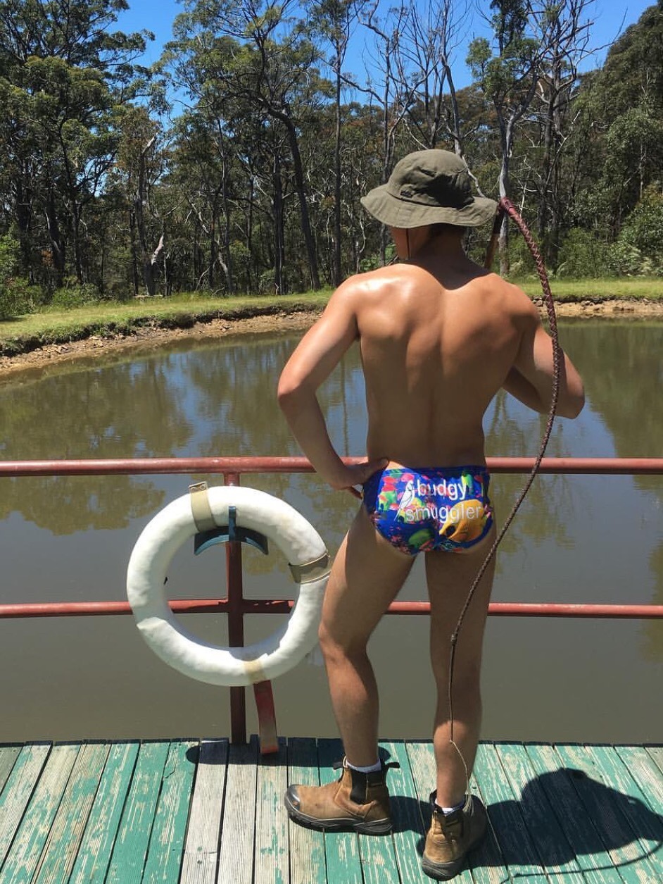 bernemboi:  alphabondsnewy: Budgys and tradie boots 👌🏼  Now that’s an ass