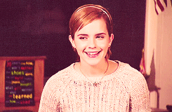 captainheroism:  FANGIRL CHALLENGE | ACTRESSES (1/10) ❥ emma watson It makes me sad to hear girls constantly putting themselves down. We have these unbelievably high expectations of ourselves, when actually we’re human beings and our bodies have a