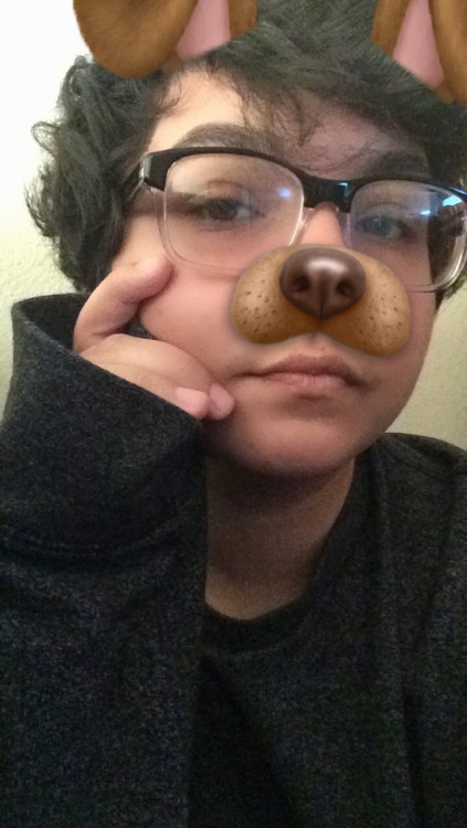 straightboyfriend: some selfies frum 2016 &amp; ive stopped relying on the dog filter so much bc