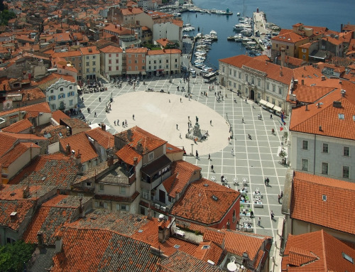 urbanpattern:  Tartini Square, Piran, Slovenia