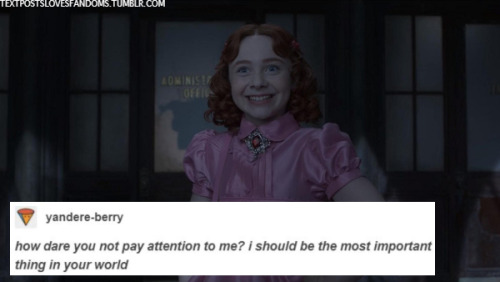 A Series of Unfortunate Events vs Text Posts  Part 1/??