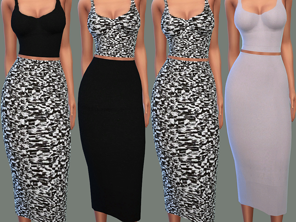 mayhem-sims | Tammy Dress hq texture standalone 28 swatches...