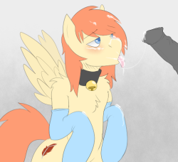 thatdoodlingpony:So I decided to scrap making people play for a YCH thingy, and instead make Capseys the star of the show. Did you know, if he hadn’t introduced me to ponies, all my clop wouldn’t exist? True fact!  I&rsquo;m credit to fandom.