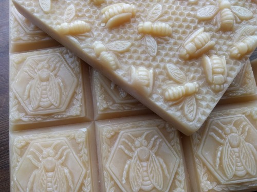 highpriestess:Pretty beeswax from my work