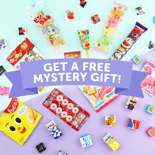 BLACK FRIDAY SALE! Use MYSTERY05 code on orders over US25$ from Japan Candy Store to get a FREE myst