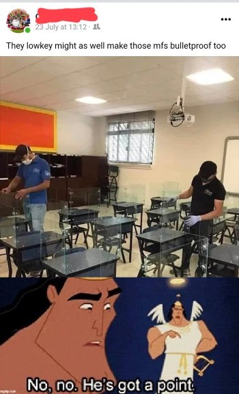 memehumor:  All for the safety of the students