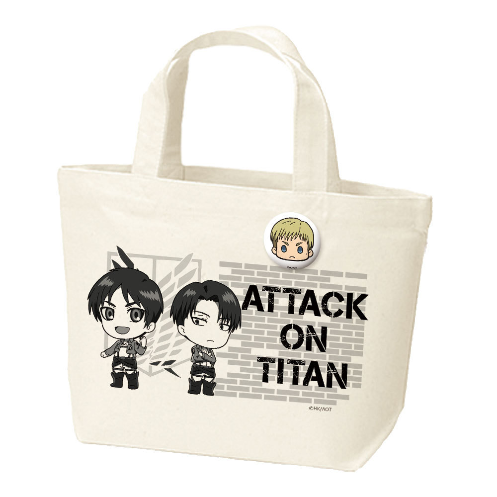 snkmerchandise: News: SnK x Azu Maker Pouches &amp; Tote Bags Original Release