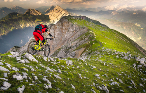 visitor0766: Epic trail by Sandi Bertoncelj “Mtb alpine riding ridgelines with scenic view in Karava