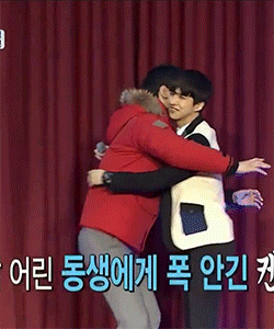 A Tiny Ken Being Hugged By A Tall Fanboy ♡