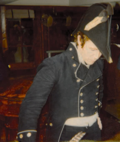 thecaptainspock:Adjusted photos from ‘Hornblower’ shooting part 1