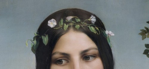 v-ersacrum:Louis Janmot, Fleur des champs (details), 1845