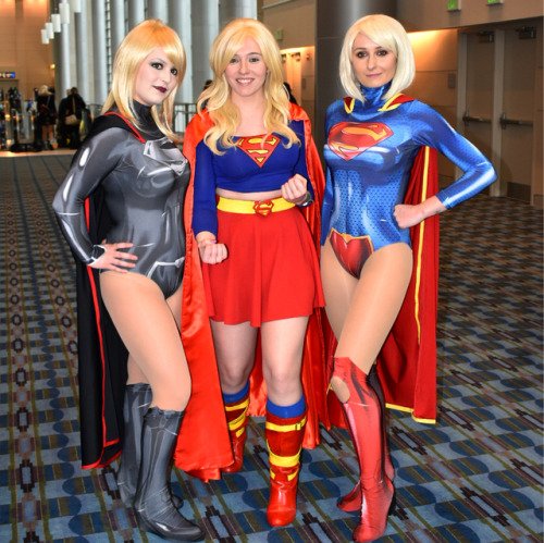 The Council of Karas. Supergirls at Wizard World #Supergirl #KaraZorEl #DCComics #WomenOfDCComics #W