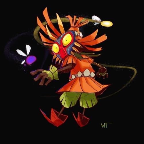 Legend of Zelda is one of my favourite video game properties and Skullkid is such a fun design to pl