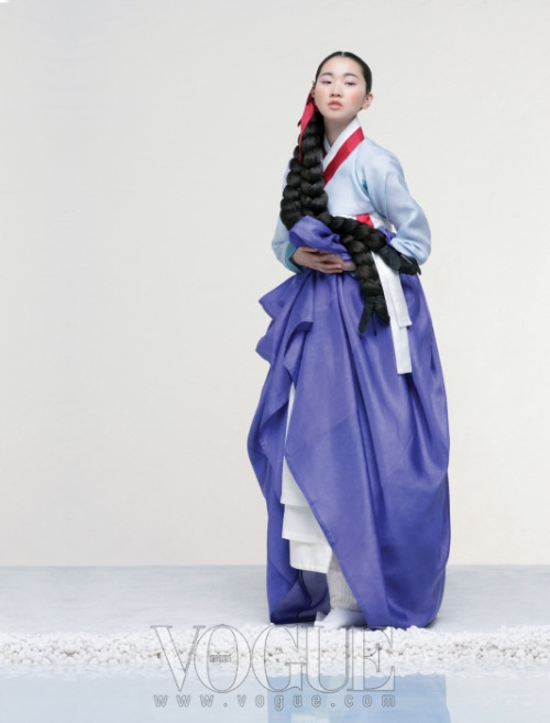 담연 이혜순Hanbok, Damyeon Lee Hye-sun Vogue Korea