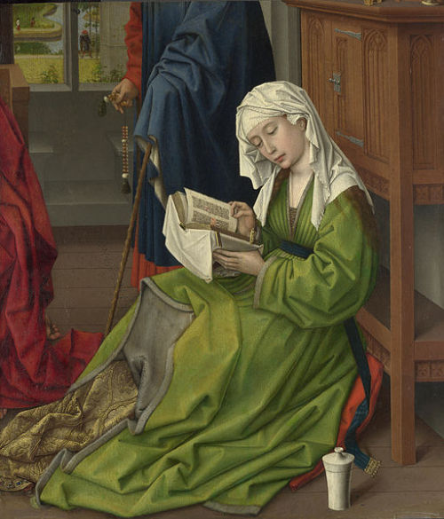 Rogier van der Weyden, ‘The Magdalen Reading’ (National Gallery, London)
