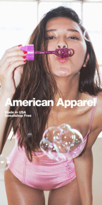 americanapparel:  Cassity in the French Rose