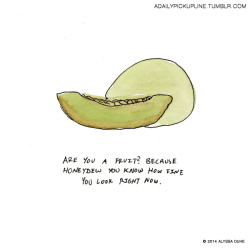 adailypickupline:  I like your melons. Instagram