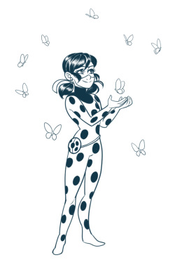 valenlarae:  I feel like the butterflies that were purified would be really grateful to Ladybug. 