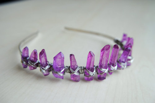 ✨  Crystal Crowns  ✨New to the shop, each one being one-of-a-kind! All crowns are made wit