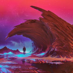 beeple:  RIDE.WAVE