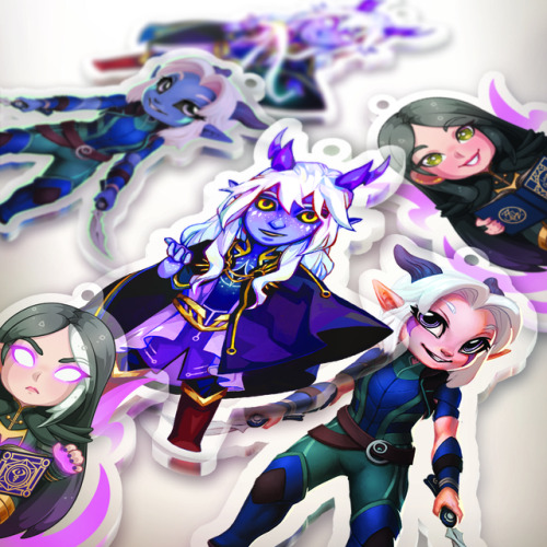 dragonprinceanthology: alchemyartgroup: Charms for the Echoes of Thunder project. Even if you can&rs