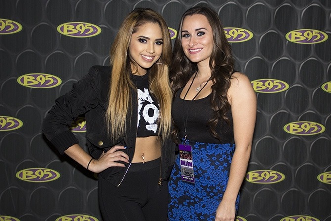 villegas-news:  December 12th:  Jasmine V meets fans at the B95 Fresno Holiday Jam.