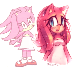chillisart:  ok i didnt mean for this to look so terrifying (2010 pinkie is gonna mess u up) but heres another improvement thing!! 2010 on the left, 2014 on the right :^)