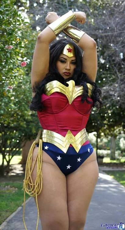 brown-nipples:  fiftyshadesofnah:  antoniomonfernoso:I got quite a few likes for ivydoomkitty cosplay as wonder woman and thought I would share a few more. Pictures taken by eurobeat kus  brown-nipples is that you????  God, I freaking wish. Halloween