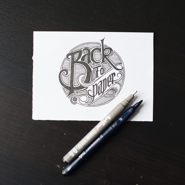 visualgraphic:  Back to paper by Pablo Arenales