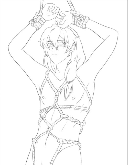 Hoping this doen’t get flagged, a wip.I offer the transparent lineart to whoever wants to color it!