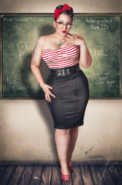 curvyfaith:  Classroom Pin Up by ~keroseneDeluxe