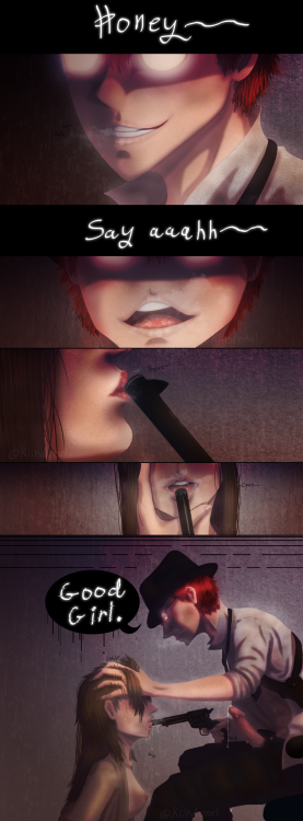 kiirdonel: Some fanart for the mafia au from @promiscuous-jalapeno . Somebody mentioned this an