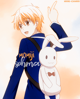 hanae-ichihara:“The boy who run around the school with a bunny backpack...He’s all grown