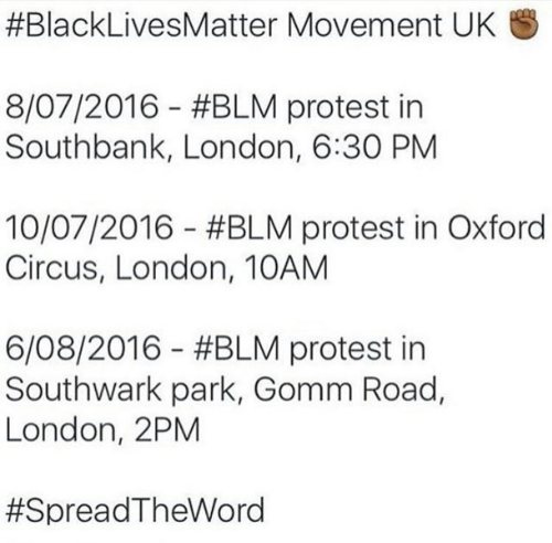 Londoners asking about protests happening here. There are some. One is happening at the moment and g