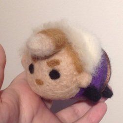 Needlefelted Periwinkle Vastebottom Tsumtsum For @Vastebottom‘s Birthday!