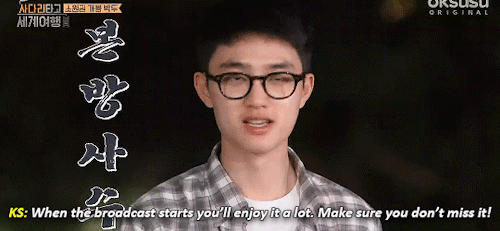 kyungsooskhakipants:EXO Climb the Ladder Travel the World S2 EP 50 // The grand return of Wondeukbon