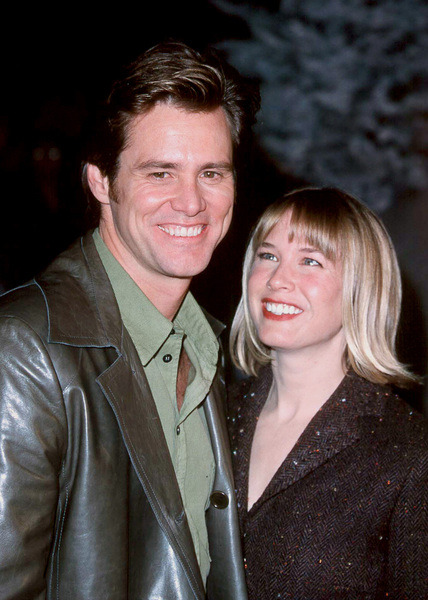 twixnmix - Jim Carrey and his fiancée Renee Zellweger at...