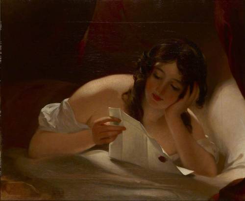 thomas-sully: The Love Letter, 1834, Thomas Sullywww.wikiart.org/en/thomas-sully/the-love-le